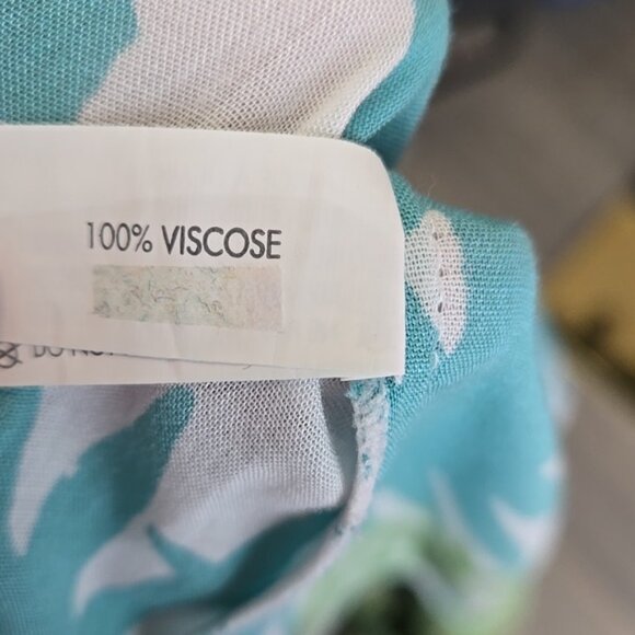 Poupette St Barth Tropical Floral Women's Aria Tiered Mini Dress Size M/L - Picture 11 of 14